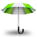 Umbrella Green Icon 128x128 png